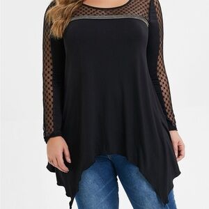 Gold Chain Women’s Handkerchief Tunic